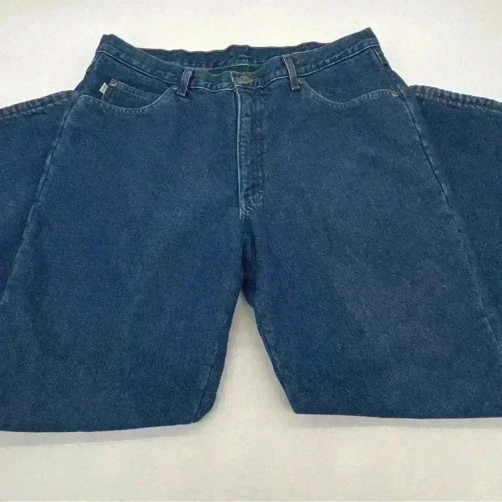 Vintage L.L. Bean Men’s Double L Classic Fit Fleece Lined Jeans Size 38” x 30”
